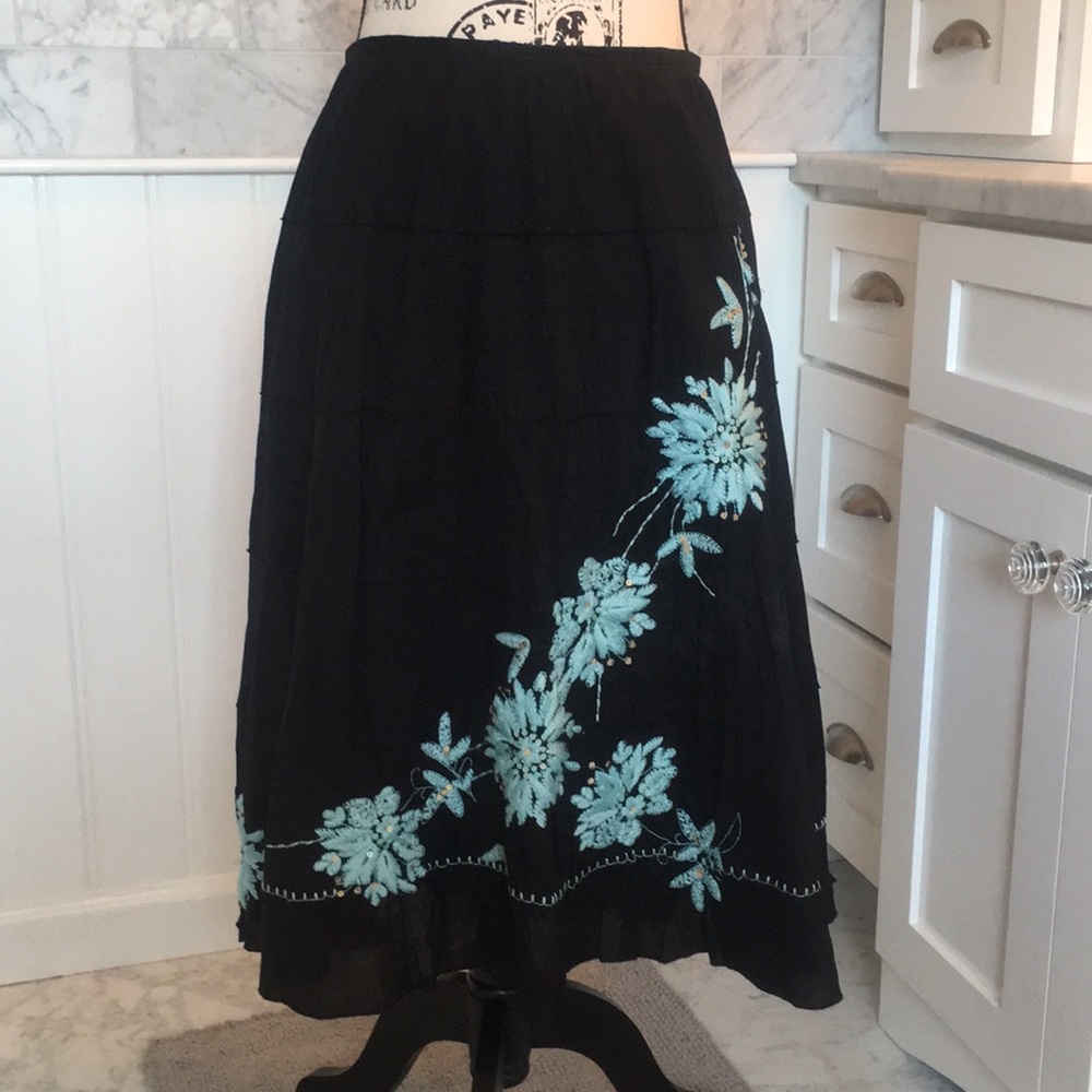 Cotton, A-Line Skirt, by Willi Smith, Size 8.